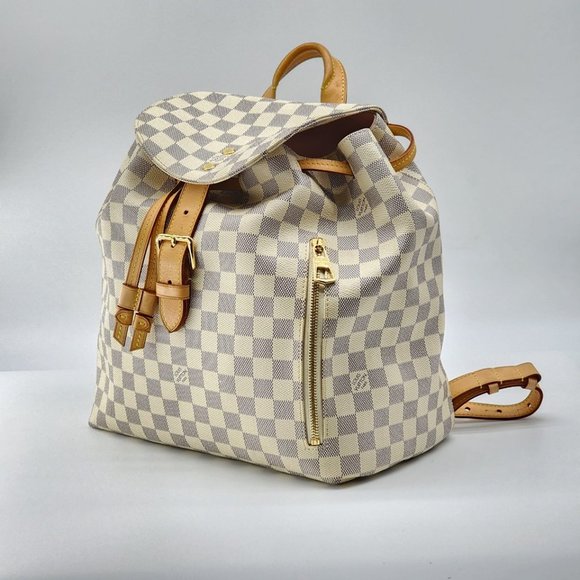 Louis Vuitton Sperone Backpack in Damier Azur Canvas | Excellent Condition - Picture 4 of 13